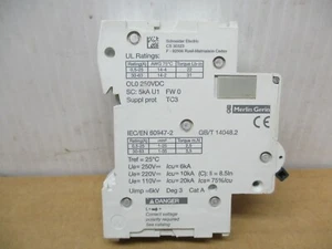 SCHNEIDER ELECTRIC M9U21140 MINATURE CIRCUT BREAKER - Picture 1 of 5