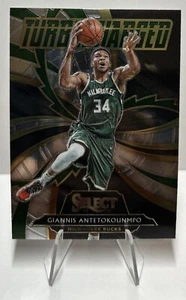 Giannis Antetokounmpo 2020-21 Select Turbocharged INSERT CARD#4 NICE!! - Picture 1 of 2