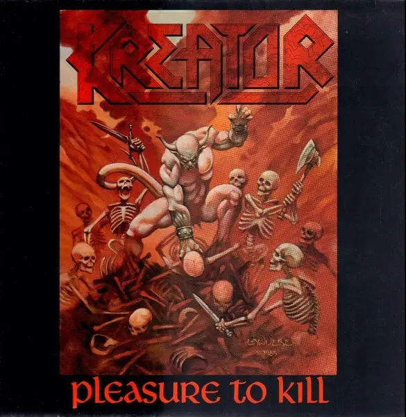 Kreator Pleasure To Kill Noise International Vinyl LP - Bild 1 von 1