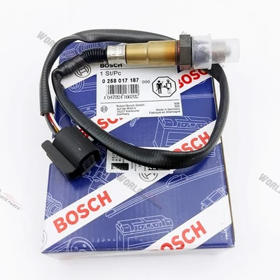 OEM BOSCH Upstream Oxygen Sensors 0258017187 For BMW 750i 2009-15 X5 2011-18 Foto 1 de 4