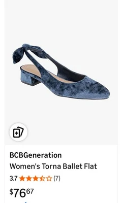 Ballet Torna para mujer BCBGeneration plano talla 9 Foto 1 de 4