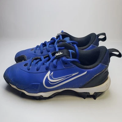 Botines de béisbol Nike Fastflex Trout talla 1Y zapatos deportivos juveniles azules Foto 1 de 4