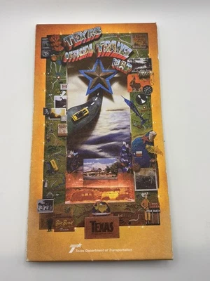 Vintage 2002 Texas Official Travel Map State Road Map TXDOT State Highway Dept - Image 1 of 4