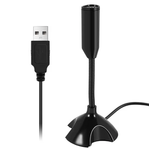 USB Microphone Web Flexible Noise Canceling Mic For PC Computer Laptop5286 - Afbeelding 1 van 7