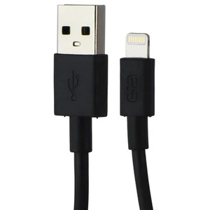 PureGear (4 Foot) Usb-A À 8-Pin Charge / Synchronisation Câble - Noir - Photo 1 sur 3