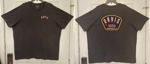 Orvis T-Shirt Uomo 2XL Doppio Lato Grafica Grigio Erica Manchester, VT - Foto 1 di 9