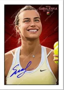 ARYNA SABALENKA TENNISSTAR BELARUS 6 X 4 ZOLL FOTODRUCK ERINNERUNGSSTÜCKE PORTOFREI - Bild 1 von 1