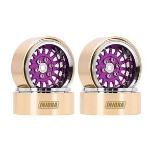 INJORA ModuWheel 1.3" CNC Aluminum Wheels for 1/18 1/24 RC Crawler-4.05mm Offset - Picture 1 of 55