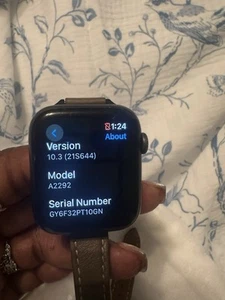 Apple Watch Series 6 44mm Black (works Fine) - Zdjęcie 1 z 12
