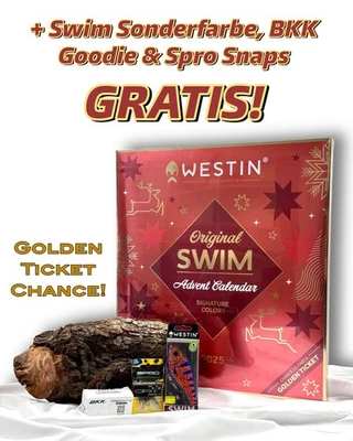 Westin 2025 Original Swim Advent Calendar Adventskalender + Zugaben Limited Swim - Bild 1 von 3