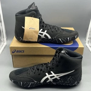 Zapatos de lucha Asics Aggressor 5 para hombre talla 9 blanco y negro 1081A048-001 ¡NUEVOS CON ETIQUETAS! - Imagen 1 de 15