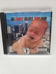 FAMILY VALUES TOUR 1999 CD Limp Bizkit / Korn/Filter / Staind Ships Free - Imagen 1 de 5