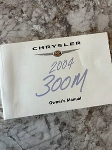 04 2004 Chrysler 300M owners manual - Foto 1 di 2