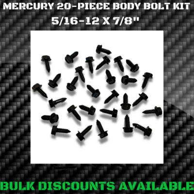 1959+ Mercury Country Cruiser Front End Exterior Chassis Body Bolts 5/16-12 OEM - Image 1 of 3
