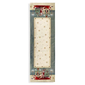 Runner natalizio 47x140cm decorazioni Centrotavola Natale Maestri Cotonieri 5625 - Bild 1 von 1
