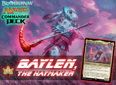 Baylen, the Haymaker MTG EDH Custom Commander Deck, Rabit Tribal - Image 1 of 4