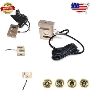 2 Ton High Accuracy Compression & Tension Load Cell Sensor - Waterproof - Picture 1 of 9