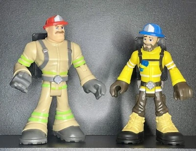 Fisher Price Mattel Rescue Heroes Lot of 2 Action Figures Toys 2018 - Image 1 of 4