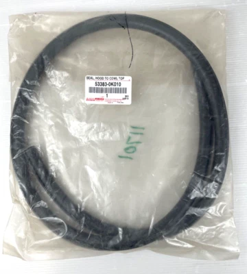 TOYOTA HILUX MK6/7 2005-2015 CAPÓ DELANTERO SELLO METEOROLÓGICO NUEVA PIEZA GENUINA Foto 1 de 3