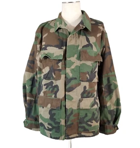 Propper BDU camo jacket men's XL extra large Woodland outdoor hunting cargo - Picture 1 of 10