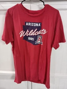 The Victory T-shirt, Arizona Wildcats 1885, 100% Cotton, Red, Size 2XL - Picture 1 of 4