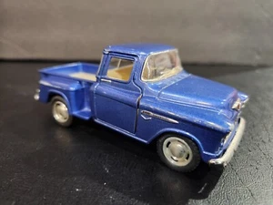 Kinsmart Blue 1955 Chevy Stepside Pick-Up 1:32 - Bild 1 von 6