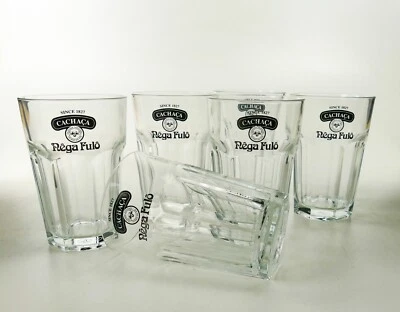 6 Nega Fulo Cachaca Glas Longdrinkglas Cockatil Gläser Mojitho Tumbler 2409