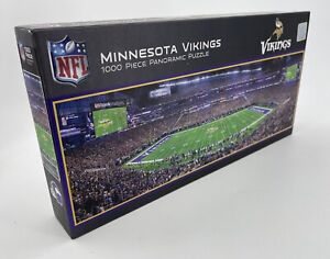 NFL Minnesota Vikings US Bank Stadium Panoramic Jigsaw Puzzle, 1000 Pieces NEW