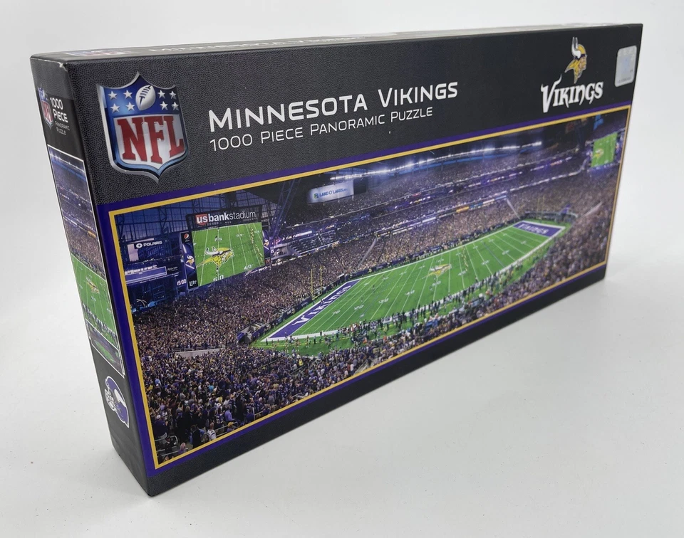 MasterPieces NFL Minnesota Vikings 1000pc Panoramic Puzzle