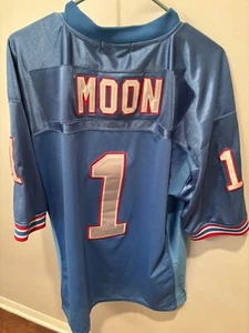 Mitchell & Ness Throwbacks Warren Moon Houston Oilers 1993 Size 52 - Picture 1 of 4