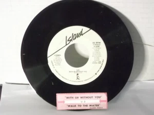 U2,Island 99453"With Or Without You"US,7"45,PROMO,1987,Juke Box Strip,Mint - Picture 1 of 4