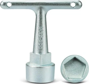 Curb Stop Wrench Water Meter Wrench for Pentagon Curb Boxes City Water Key Curb - Picture 1 of 8