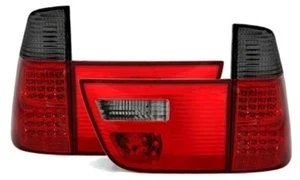 LED Rückleuchten Set in Rot Schwarz für BMW X5 E53 8/99-10/03 Heckleuchten - Afbeelding 1 van 5