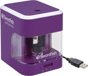 Swordfish VariPoint Mini Battery or USB Power 8mm Pencil Sharpener -40304 - Picture 1 of 4