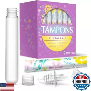 GoPong Tampon Flasks 12 Pack (18 oz Total) - Hidden Alcohol Travel Flasks for - Picture 1 of 5
