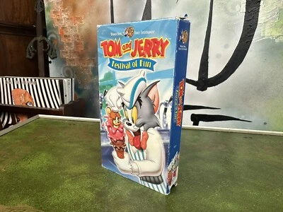 Tom And Jerry Festival And Fun VHS  - Image 1 of 4