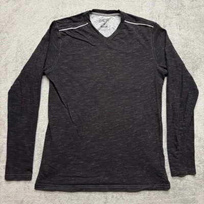 Company 81 Slong Sleeve V Neck Shirt Mens Medium Gray - Image 1 of 4