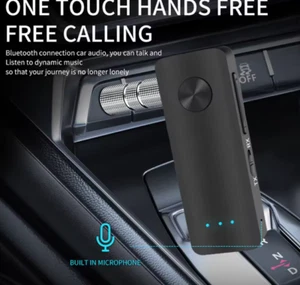 2-In-1 Bluetooth 5.3 Transmitter Empfänger Bluetooth Adapter 3.5mm Klinke KFZ - Bild 1 von 6