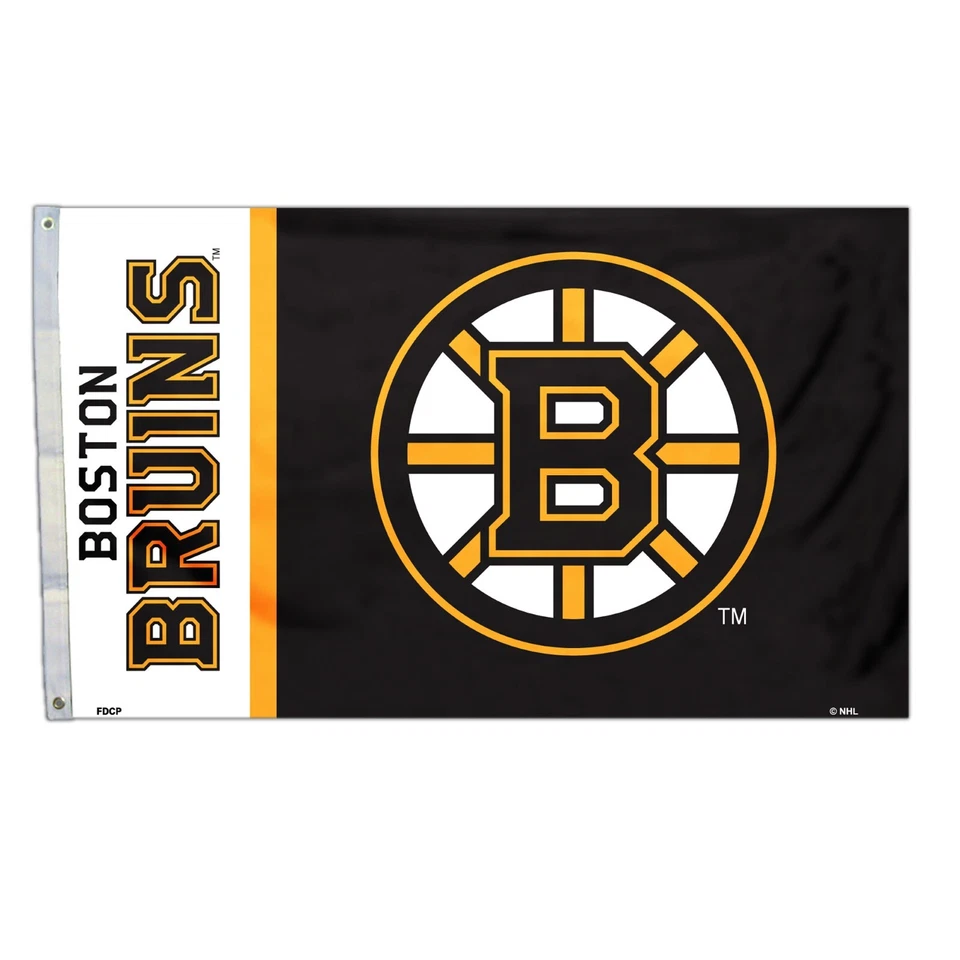 NHL Boston Bruins 3' x 5' полиэстер флаг хоккей в помещении/на открытом воздухе новый - Изображение 1 из 1