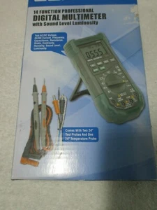 Centech Profi-Multimeter mit 14 Funktionen und Klanghelligkeit 98674 im Karton - Bild 1 von 3