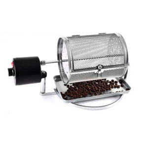 Elektrischer Kaffeeröster Gasbrenner Muttern Kaffeebohne Backmaschine Geschwindigkeitseinstellung - Bild 1 von 13