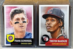 2021 TOPPS LIVING SET WEEK 49 #473 FRANK SCHWINDEL #474 TRISTON MCKENZIE ROOKIE - Picture 1 of 2
