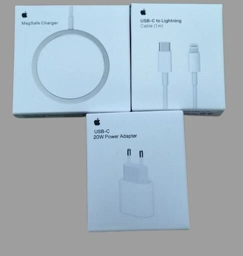 Pack Cargadores apple para  iphone 14/13/12/ (Inalambrica+Adaptador+Cable 1m ) - Imagen 1 de 4