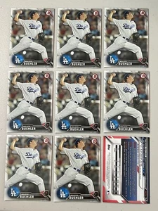 WALKER BUEHLER Lot of 9 2016 Bowman Prospects #BP78 Red Sox!! - Picture 1 of 1