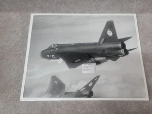 10 X 8 RARE Aircraft RAF English Electric Lightning Photo ORIGINAL. - Picture 1 of 7