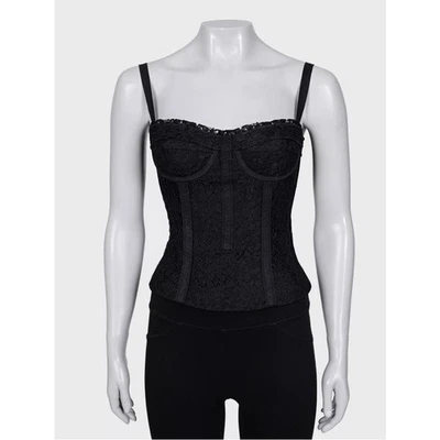 Top corsé de encaje negro Dolce & Gabbana - talla XS / IT38 Foto 1 de 4
