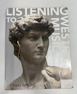LISTENING TO MUSIC Western Eighth Paperback By Craig Wright - Picture 1 of 3