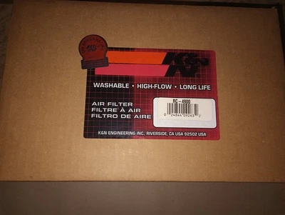 Filtro de aire universal con abrazadera K&N RC-4900 para modelos seleccionados de Chevrolet GMC 01-05 Foto 1 de 2