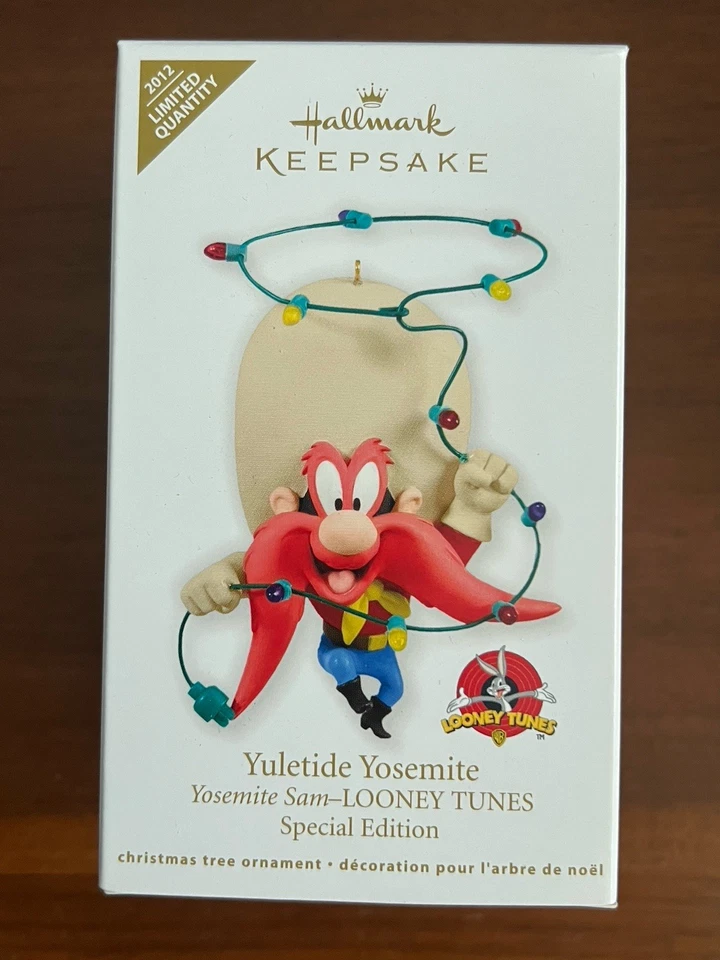 HALLMARK 2012 YULETIDE YOSEMITE YOSEMITE SAM  LOONEY TUNES  ORNAMENT - Image 1 of 1
