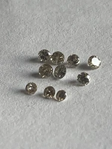diamonds natural lot 10=0.46tw  $56What A Deal!1.80-2.45mm Lower Dn Dealer Cost! - Picture 1 of 6